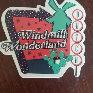 Dutch Bros 2025 Windmill Wonderland Sticker